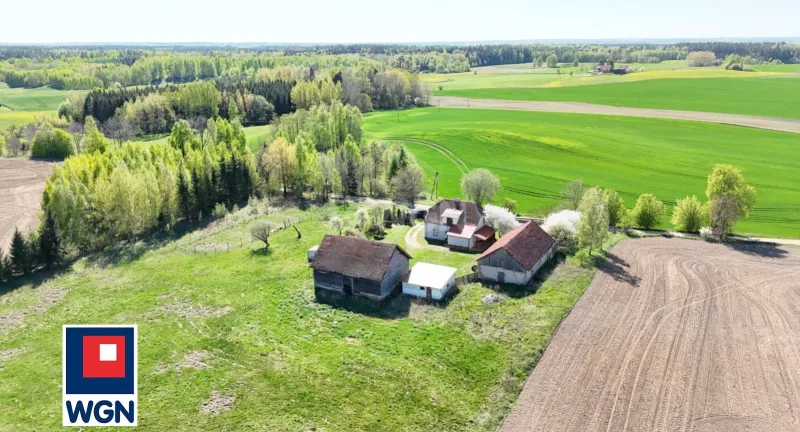 Dom na  sprzedaż Żywki - Sprzedam siedlisko na Mazurach 1,40ha w miejscowości Żywki w gminie Kruklanki.